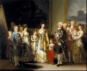 Francisco de Goya Charles IV of Spain and His Family oil painting